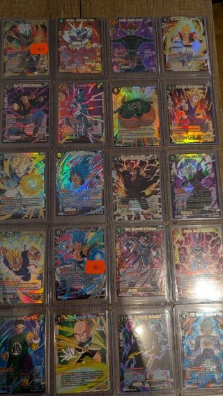 82 Cartas Dragon Ball Super Card Game