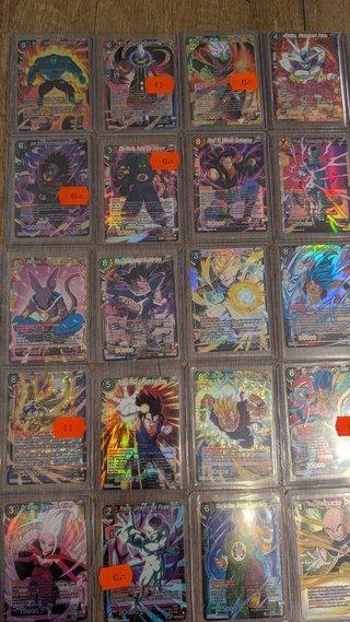 82 Cartas Dragon Ball Super Card Game