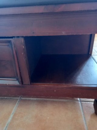 Mesa de centro madera maciza