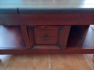 Mesa de centro madera maciza