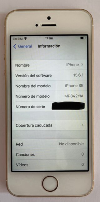 iPhone SE 32GB sin rayas muy cuidado