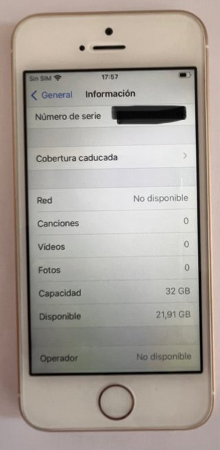 iPhone SE 32GB sin rayas muy cuidado