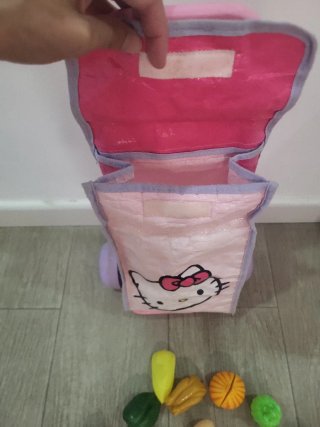 Carrito Hello Kitty con accesorios