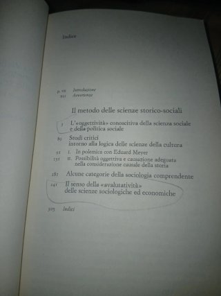 Il metodo delle scienze storico-sociali