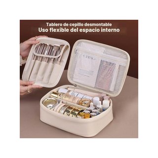 Neceser viaje impermeable mujer compartimentos