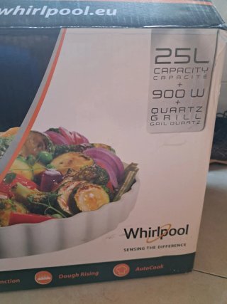 Microondas Whirlpool Grill COOK 25L a estrenar.