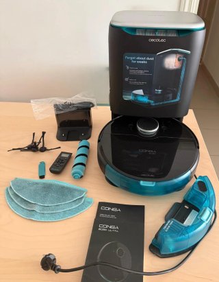 Robot Aspirador Conga 8090 con base Home 10000