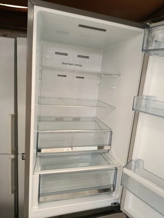 Frigorífico Hisense Acero Inox 185x60cm