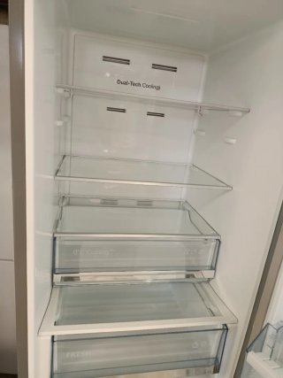 Frigorífico Hisense Acero Inox 185x60cm