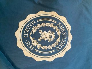 Camiseta manga larga EME Studios azul