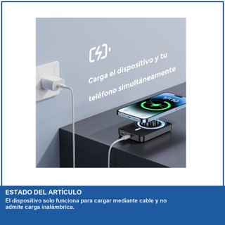 Power bank magnetico NOHON con ricarica rapida