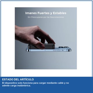 Power bank magnetico NOHON con ricarica rapida