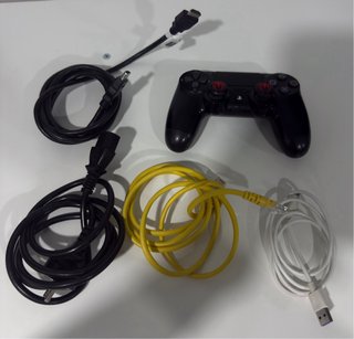 PS4 Pro 1TB + Mando + Juegos + Cables – 4K HDR