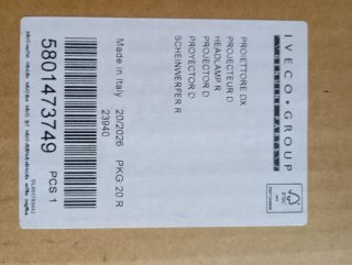 Faro delantero derecho Iveco Daily