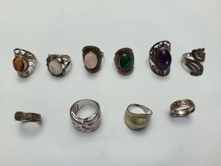 Lote Bisutería y Collares Perlas