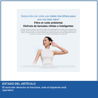 - Xiaomi Redmi Buds 6 Active auriculares