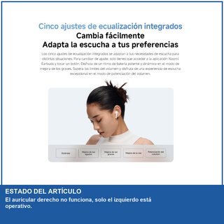 - Xiaomi Redmi Buds 6 Active auriculares