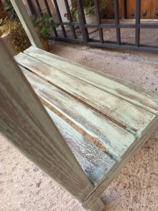 Estantería de jardín madera y metal