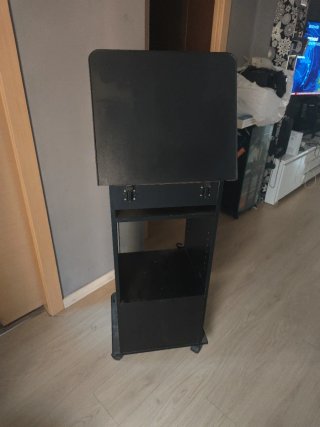 Mueble Hi-Fi con cajón para CDs