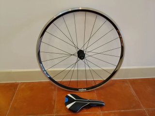 Bicicleta de carretera CUBE Negra/Azul