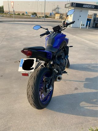 Yamaha MT-07 A2 garantia oficial