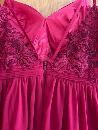 Vestido largo rojo fiesta/graduación