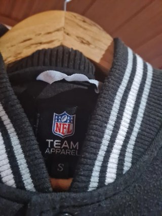 Chaqueta NFL Raiders Negra Talla M