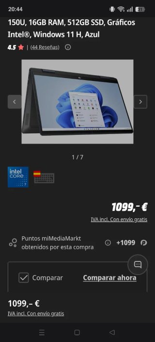 HP Pavilion x360 como nuevo
