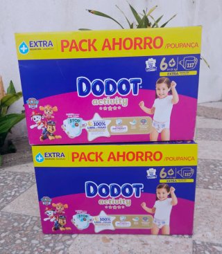 234 panales(2x117) Dodot Activity t6+
