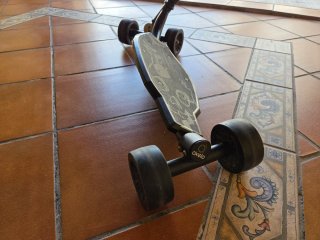 Patinete Oxelo 4 Ruedas Negro