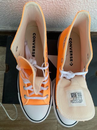 Converse Naranjas