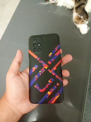 Xiaomi Redmi 10 plateado + Funda