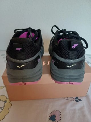 Deportivas Joma Shock Mujer Negras y Rosas