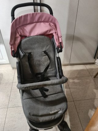 Silla de paseo Asalvo Baby rosa