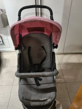 Silla de paseo Asalvo Baby rosa