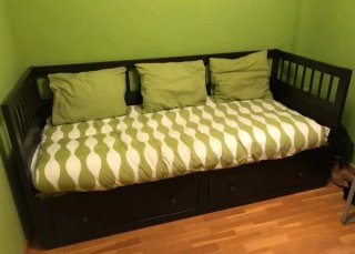 Cama Diván Hemnes IKEA 80x200 Ampliable