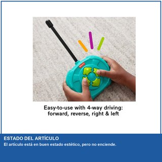 - Fisher-Price HYH28 coche teledirigido fácil