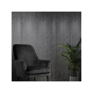 Paneles madera acústicos decorativos pared