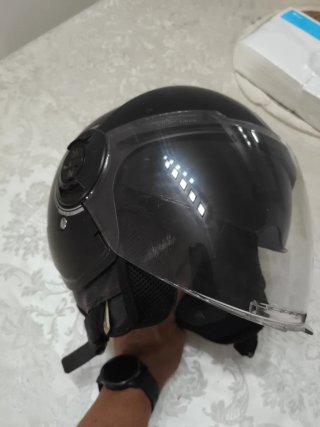 Casco jet MT Helmets Viale SV Negro Mate