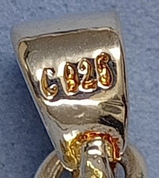 Llamador de Ángel chapado en Plata