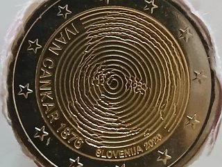 Eslovenia 2020 Cankar 1876 Moneda 2€