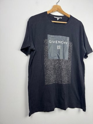 Camiseta Givenchy Hombre Negra Gráfica