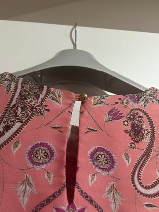 Vestido estampado paisley talla 42