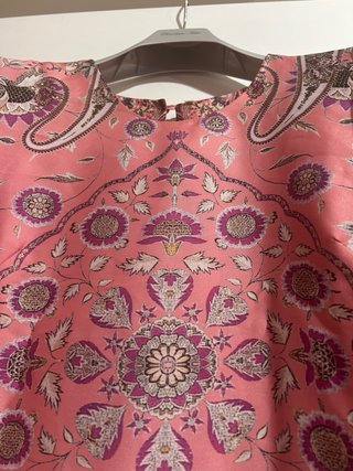 Vestido estampado paisley talla 42
