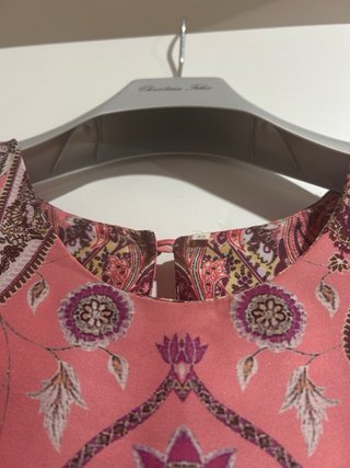Vestido estampado paisley talla 42