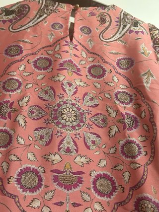 Vestido estampado paisley talla 42