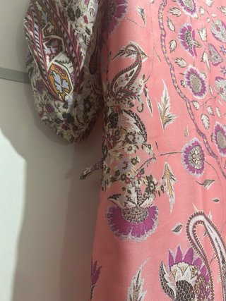 Vestido estampado paisley talla 42