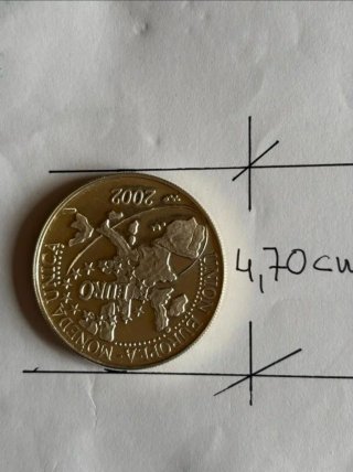 Moneda Plata Europa 2002 Acuñaciones Ibéricas