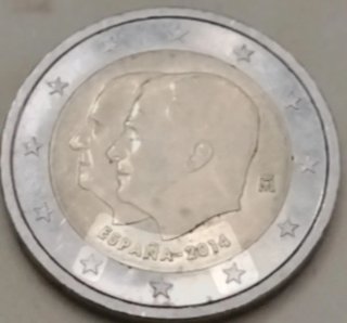 Moneda 2€ 2014 Cambio de Trono