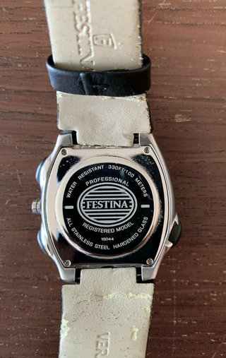 Reloj Festina Cronógrafo Alarma 100m